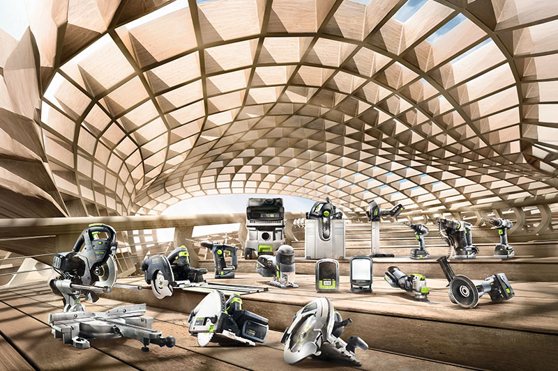 Verschiedene Festool Maschinen