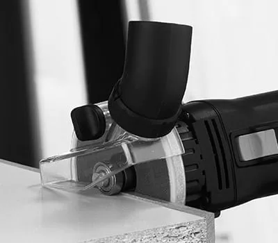 Kantenfräse einrichten