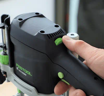 Oberfräse einrichten