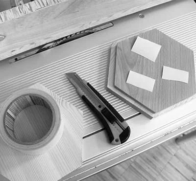 Schablone anfertigen