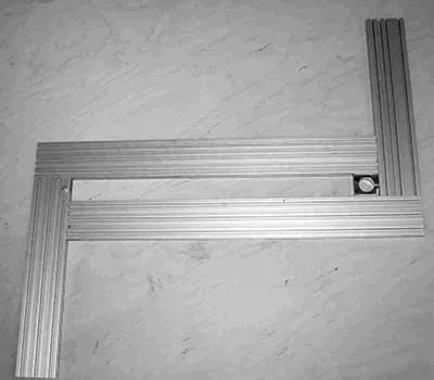 Multifrässchablone montieren