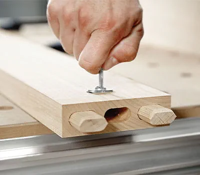 Queranker eindrücken