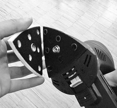 Eckbereiche schleifen