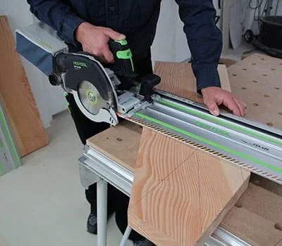 Trittstufen aussägen