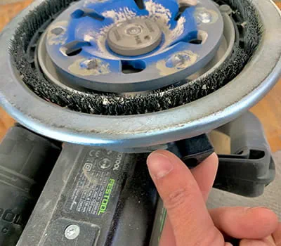 Führungstisch einstellen