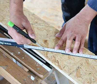 Schablonenherstellung