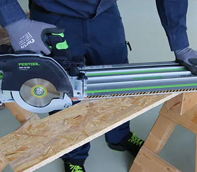 Zuschnitt der Schablone