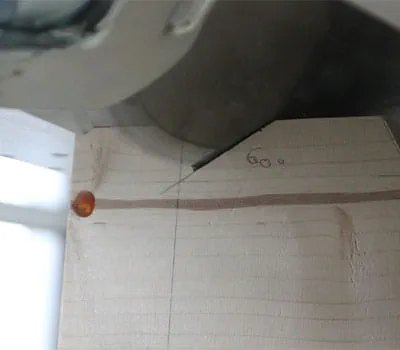 Winkelschnitt durchführen