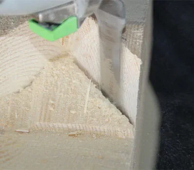 Gratsparrenkerve herstellen