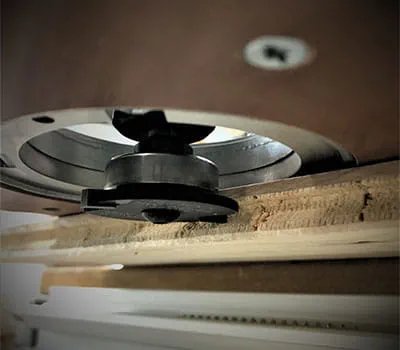 Fräshöhe einstellen