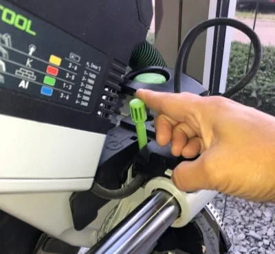 Einstellen der Kapptiefenbegrenzung