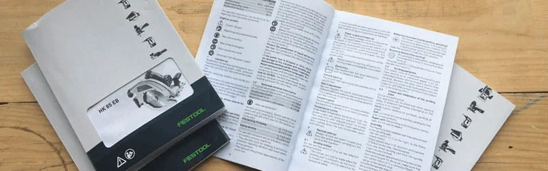 Bedienungsanleitungen Festool