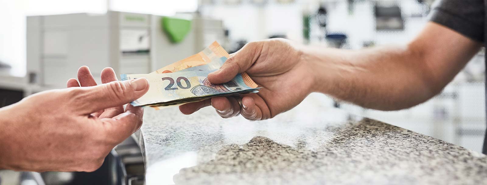 Geld zurück