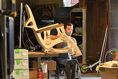 Paul de Livron in seinem Atelier.
