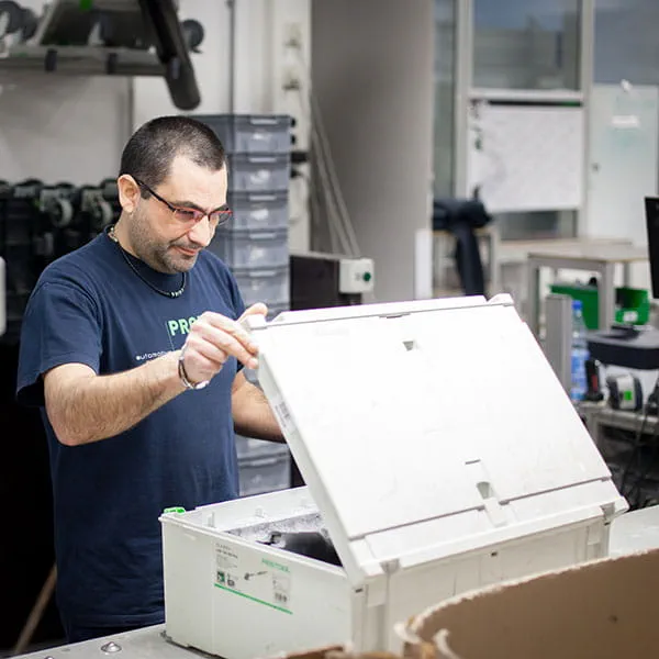 Die Festool Service Werkstatt