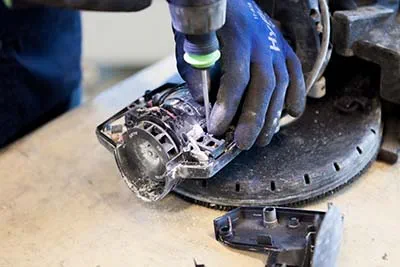 Die Planex Easy in der Festool Service Werkstatt