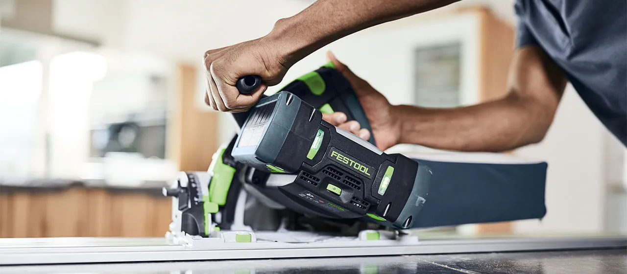 Die SawStop-Technologie in der Festool Tischkreissäge TKS 80