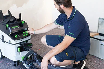 Staubfrei Arbeiten mit dem Festool Absaugmobil