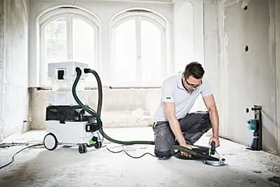 Untergrundvorbereitung am Boden mit Festool