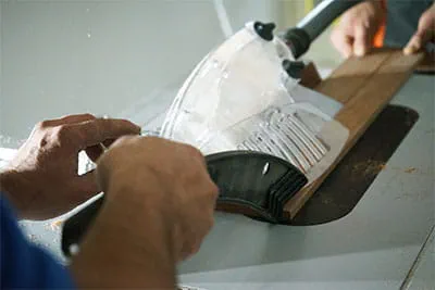 Der TKS80 nutzt die innovative, integrierte SawStop-AIM-Technik