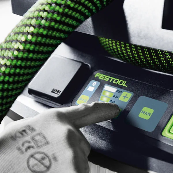 Bedienung des Festool Absaugmobil