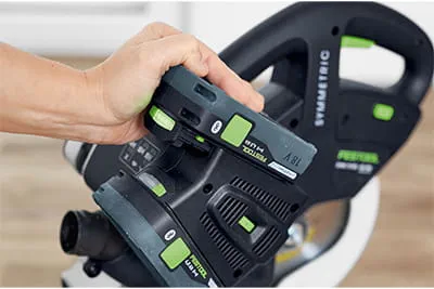 Die neue Akku-Leistensäge SYMC 70 von Festool