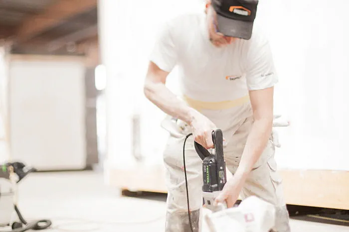 Die Festool Werkzeuge im Einsatz