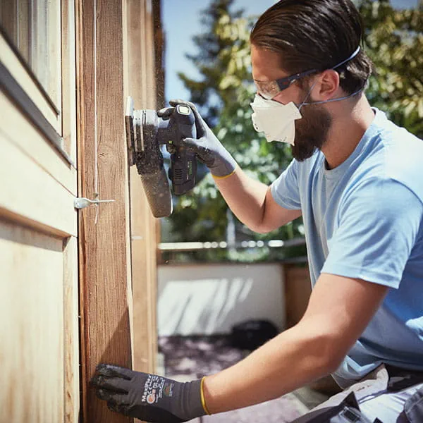 Schleifen mit dem Akkuschleifer von Festool
