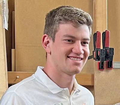 Deutschland-Kanditat: Bauschreiner und -tischler Felix Wilhelm